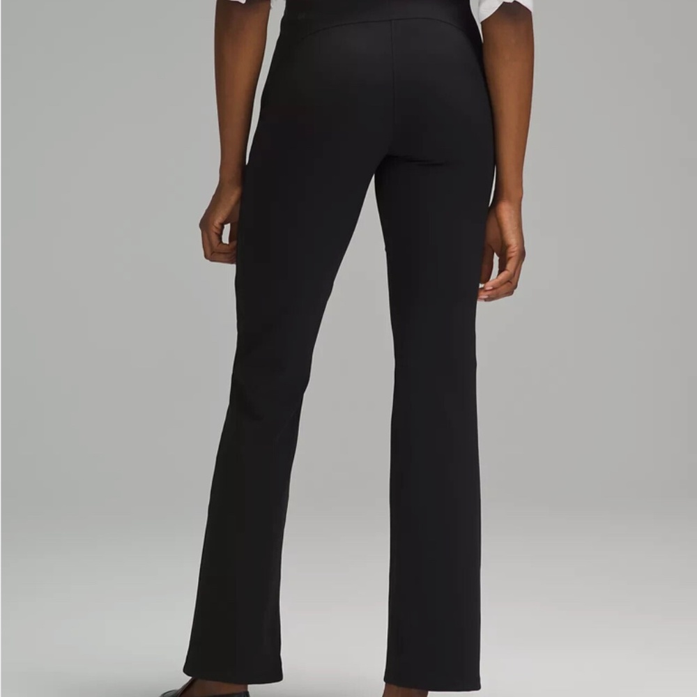 Lululemon Smooth Fit Pull-On High-Rise Pant Black Sz 0 32" inseam
